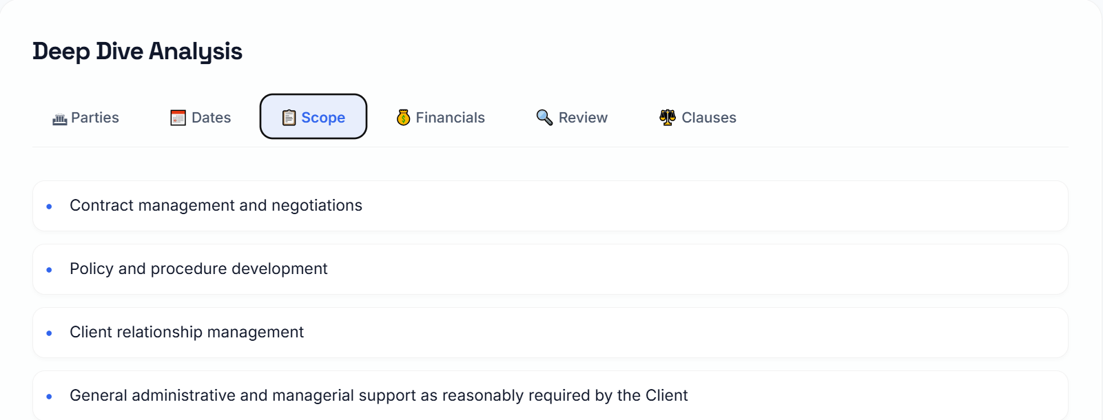 AI Document Intelligence dda scope