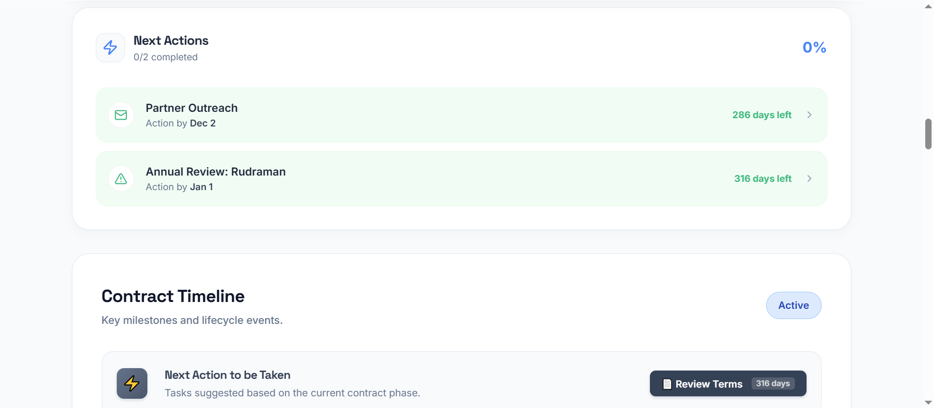 AI Document Intelligence next contract steps